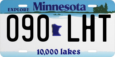 MN license plate 090LHT