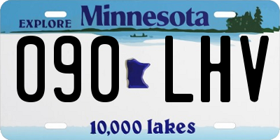 MN license plate 090LHV