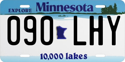 MN license plate 090LHY