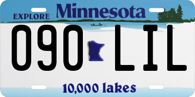 MN license plate 090LIL
