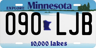 MN license plate 090LJB