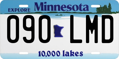 MN license plate 090LMD