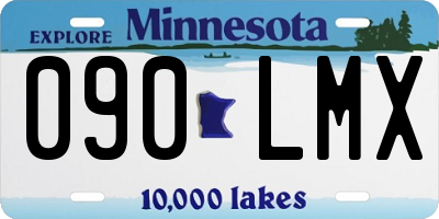 MN license plate 090LMX