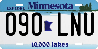 MN license plate 090LNU