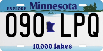 MN license plate 090LPQ