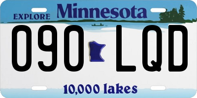 MN license plate 090LQD