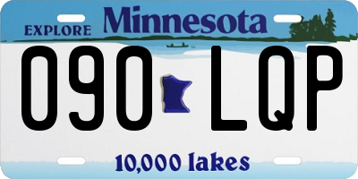 MN license plate 090LQP