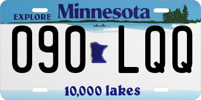 MN license plate 090LQQ