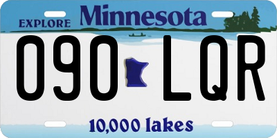 MN license plate 090LQR