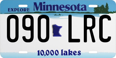 MN license plate 090LRC