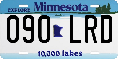MN license plate 090LRD