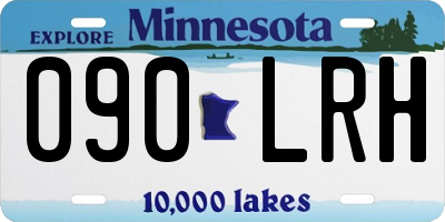 MN license plate 090LRH
