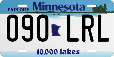 MN license plate 090LRL