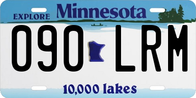 MN license plate 090LRM
