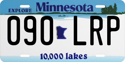 MN license plate 090LRP