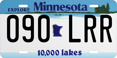 MN license plate 090LRR