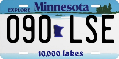 MN license plate 090LSE