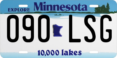 MN license plate 090LSG