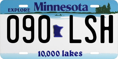MN license plate 090LSH