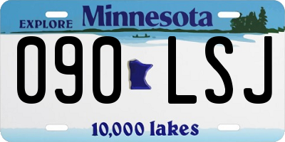 MN license plate 090LSJ