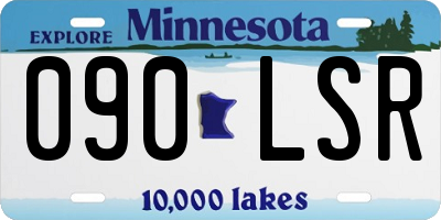 MN license plate 090LSR