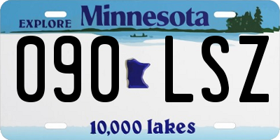 MN license plate 090LSZ