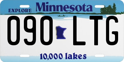 MN license plate 090LTG