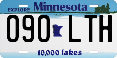 MN license plate 090LTH