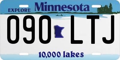MN license plate 090LTJ