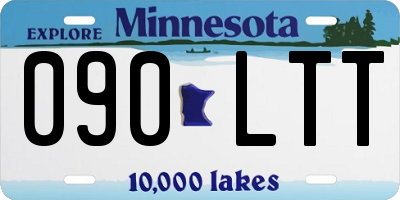MN license plate 090LTT