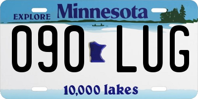 MN license plate 090LUG