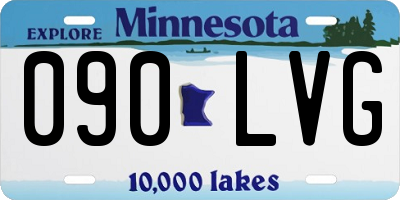 MN license plate 090LVG