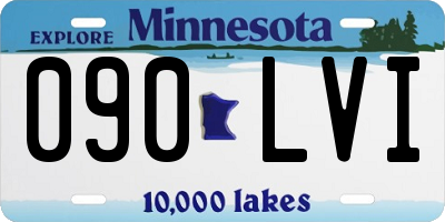 MN license plate 090LVI