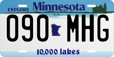 MN license plate 090MHG