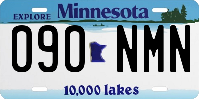 MN license plate 090NMN