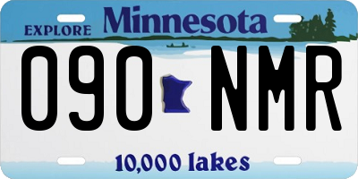 MN license plate 090NMR