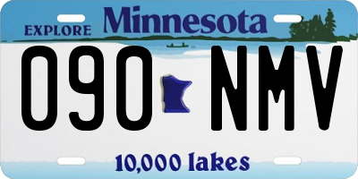 MN license plate 090NMV