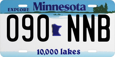 MN license plate 090NNB