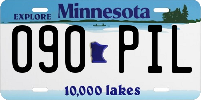MN license plate 090PIL