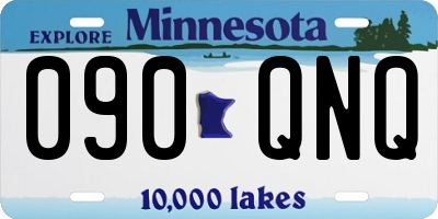 MN license plate 090QNQ