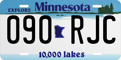 MN license plate 090RJC