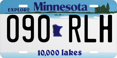 MN license plate 090RLH