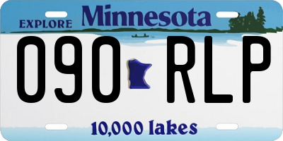 MN license plate 090RLP