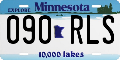 MN license plate 090RLS