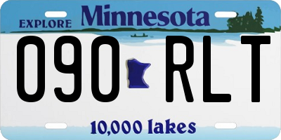 MN license plate 090RLT