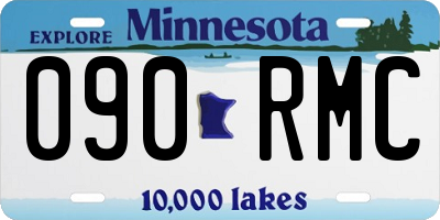 MN license plate 090RMC