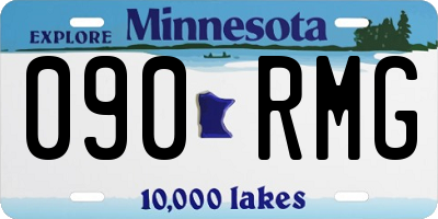 MN license plate 090RMG