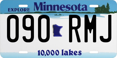 MN license plate 090RMJ