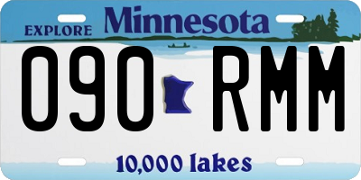 MN license plate 090RMM