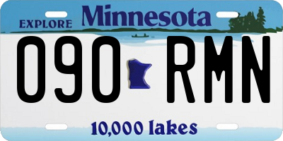 MN license plate 090RMN